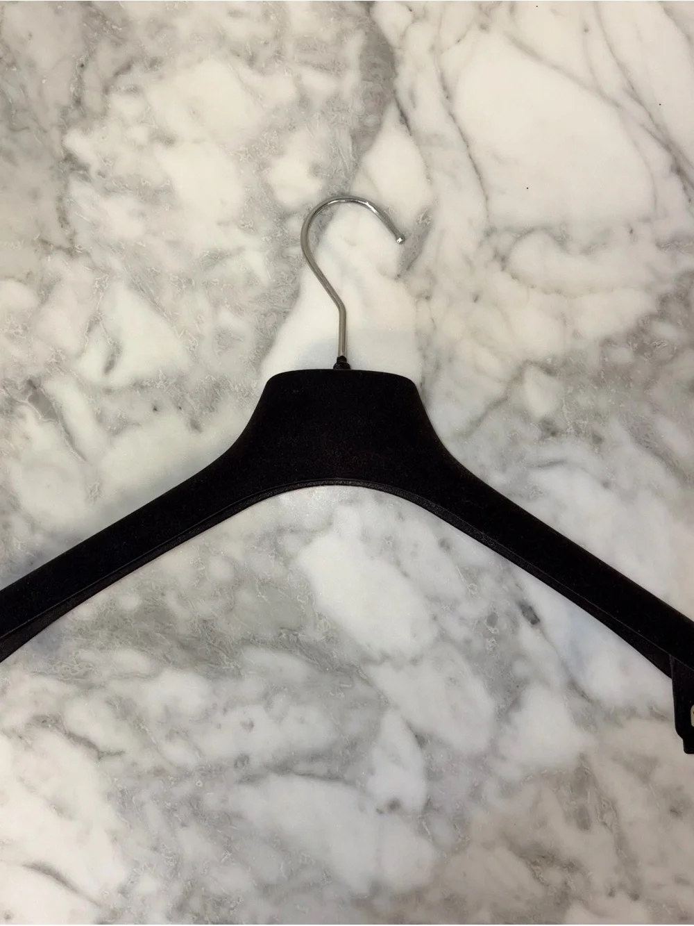 Authentic Carolina Herrera black velvet luxury hanger